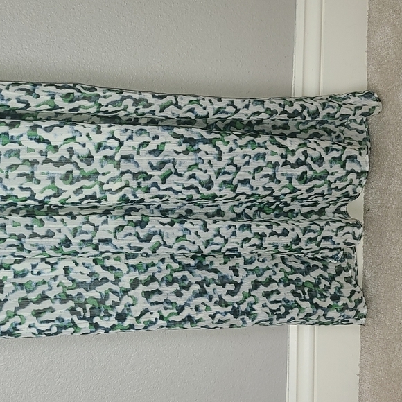 See U Soon Green and Blue Patterned Maxi Dress NWT - Picture 4 of 11